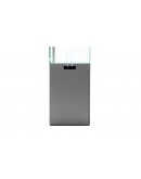 ADA WOOD CABINET 45X27X70CM METALIC SLIVER