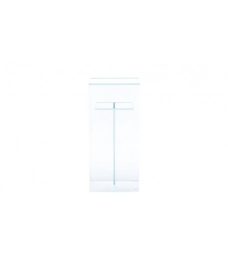 CUBE CABINET CLEAR 30X18X70CM