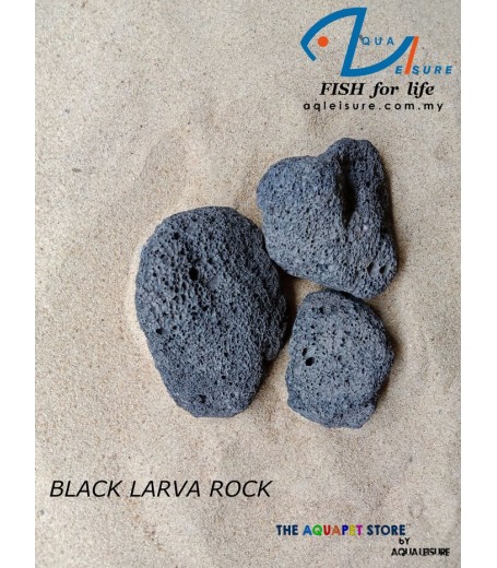 BLACK LAVA STONE